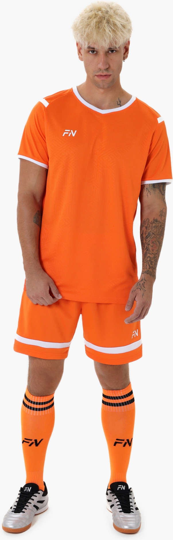 Футбольная форма FN Spirit / FN4261018-809 (4XL, белый/оранжевый) — фото 3