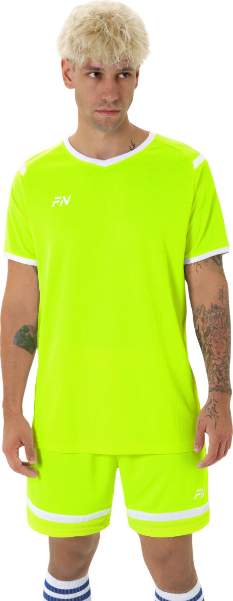 Футбольная форма FN Spirit / FN4261018-918 (XL, белый/неон)