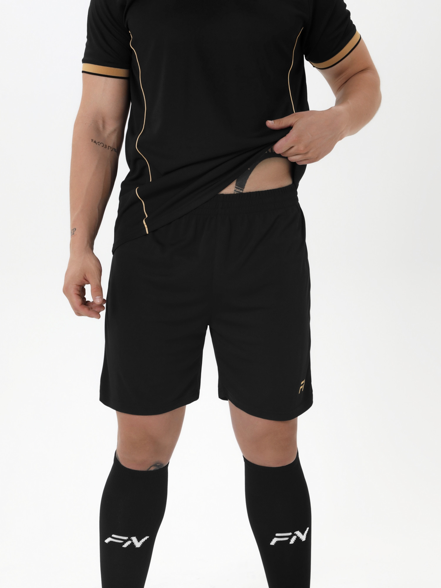 Футбольная форма FN El Clasico / FN4261020-037 (2XL, черный) — фото 6