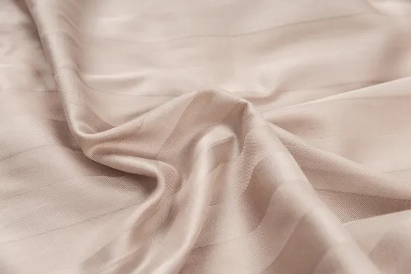 Комплект постельного белья Samsara Страйп-сатин 1.5сп Сат150-2 70х70 (бежевый) — фото 2