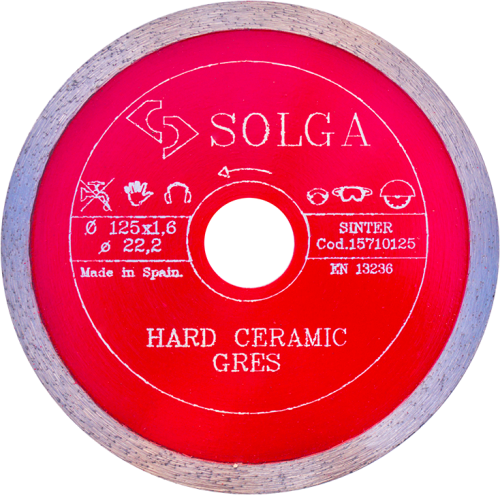 Отрезной диск алмазный Solga Diamant Hard Ceramics / 15710125