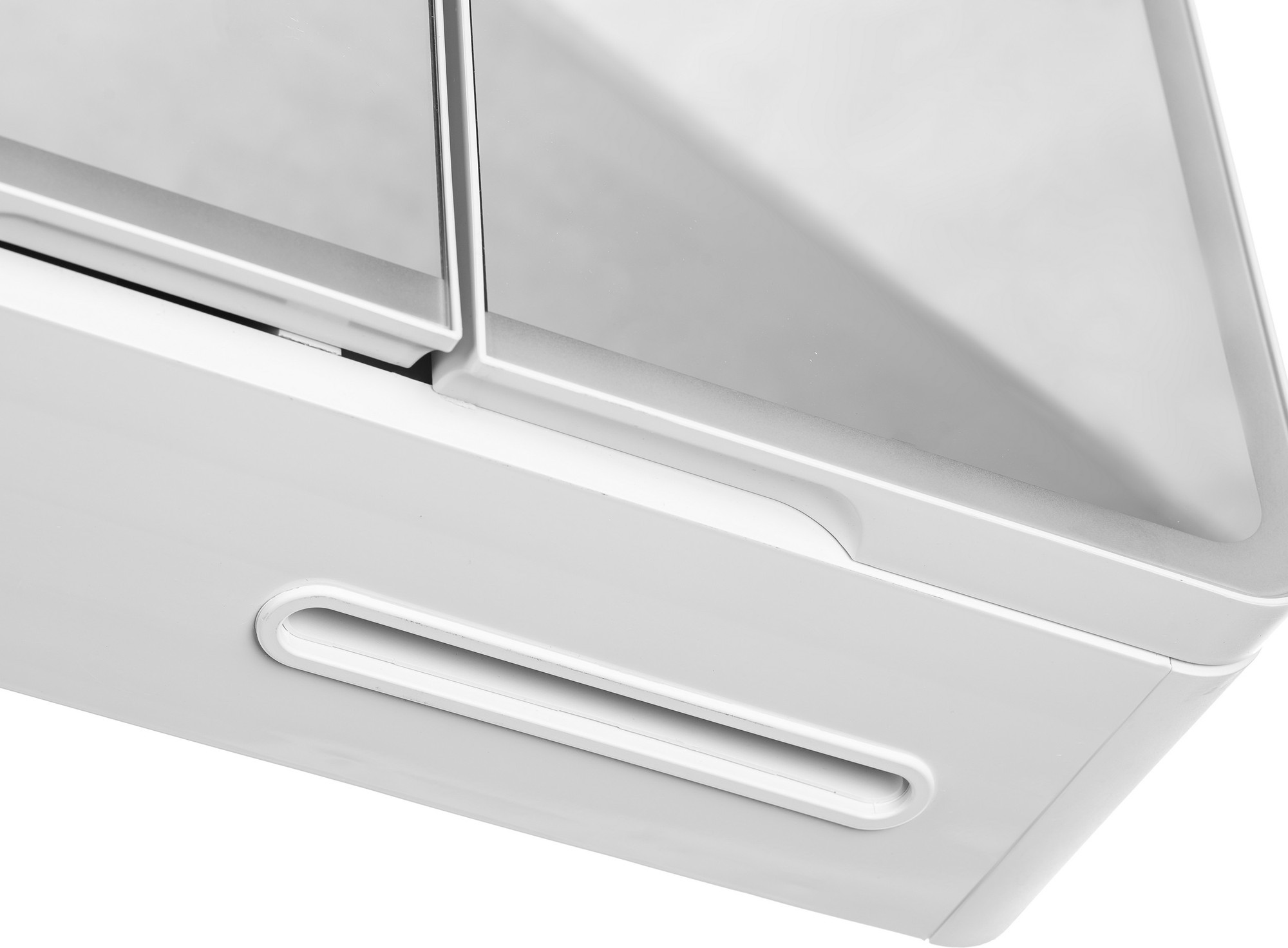 Шкаф с зеркалом для ванной Saniteco Led WSED250916005-1 (белый) — фото 5