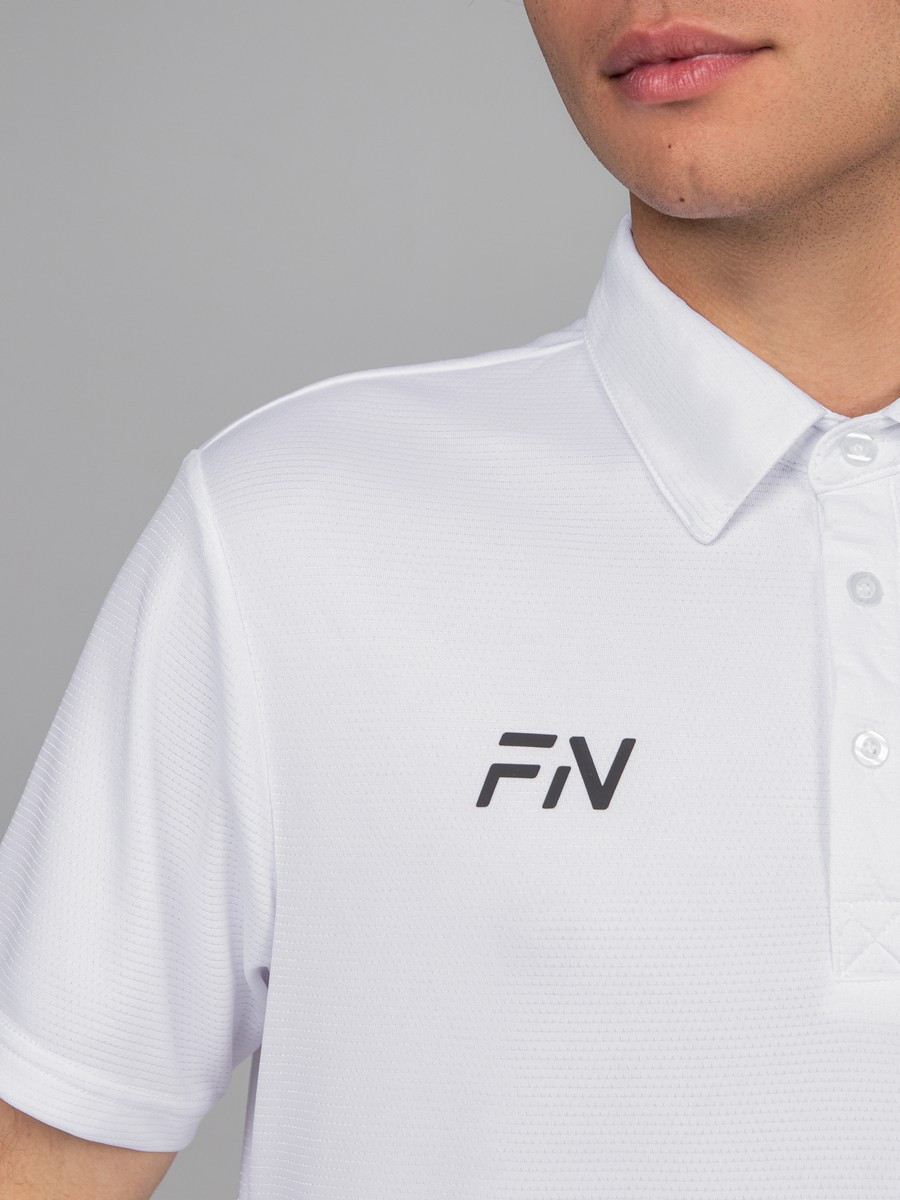 Футболка спортивная FN Polo Sport / FN4012001-100 (4XL, белый) — фото 5