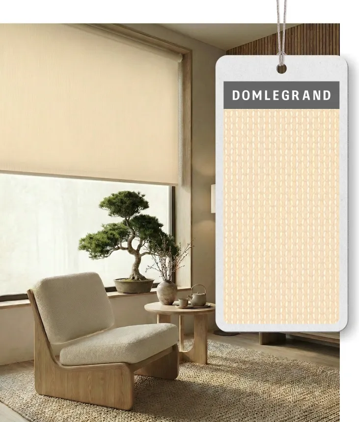 Рулонная штора LEGRAND Мелтон 42.5x175 / 58156500 (бежевый) — фото 2