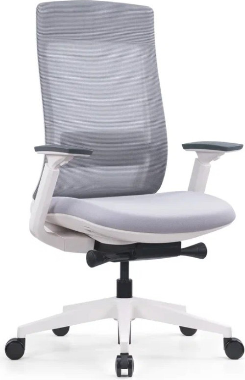 Кресло офисное SitZone E-VL002B-BS (серый/белый)