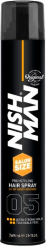 Лак для укладки волос NishMan UltraHold 05 (769мл)