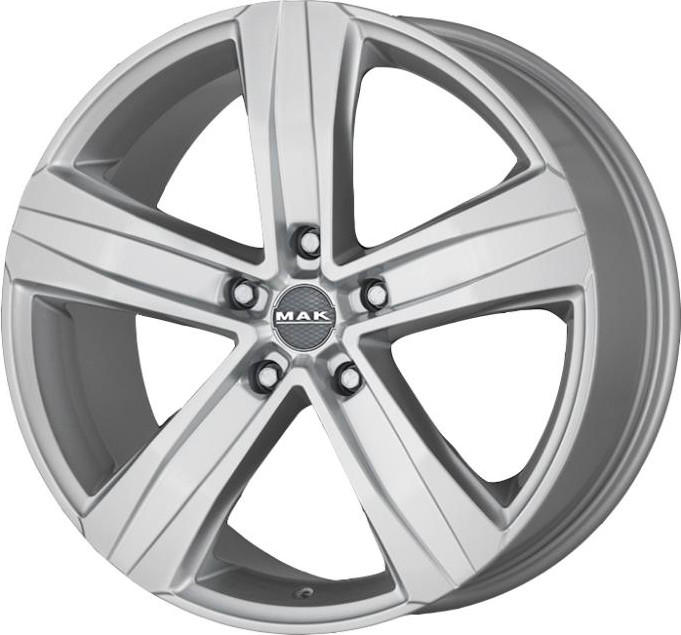 Литой диск MAK Stone 5 3 15x6.5" 5x160мм DIA 65.1мм ET 58мм Silver