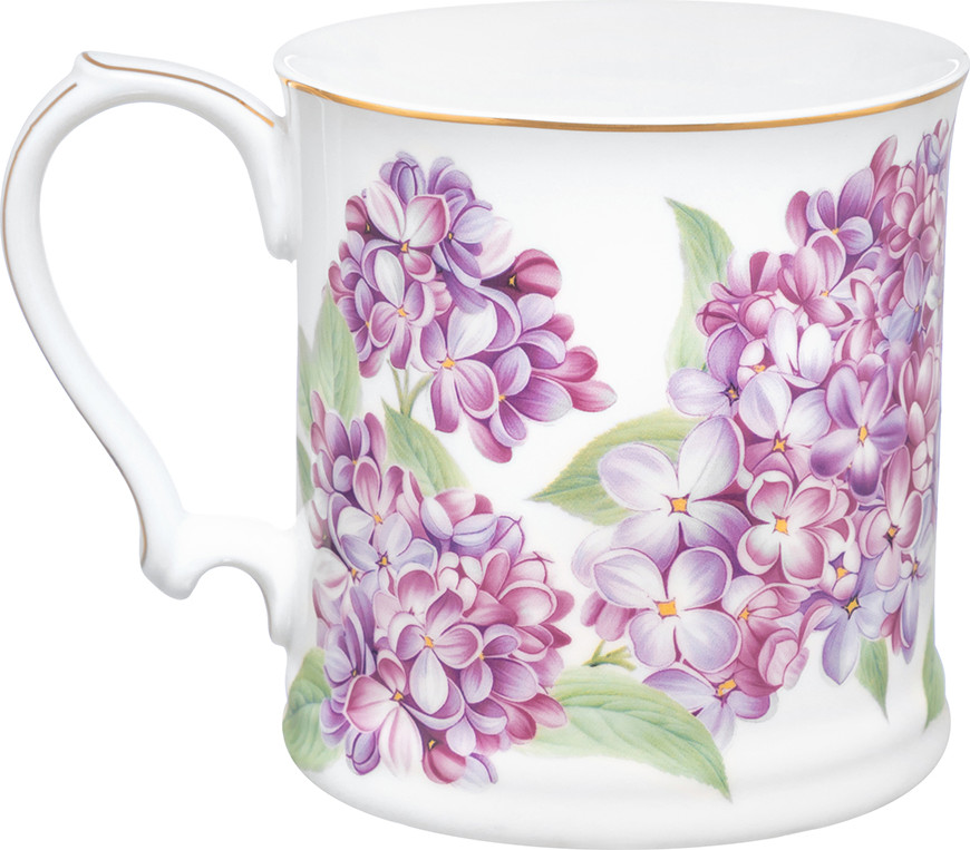 Кружка Elan Gallery Сирень New Bone China / 420828 — фото 4