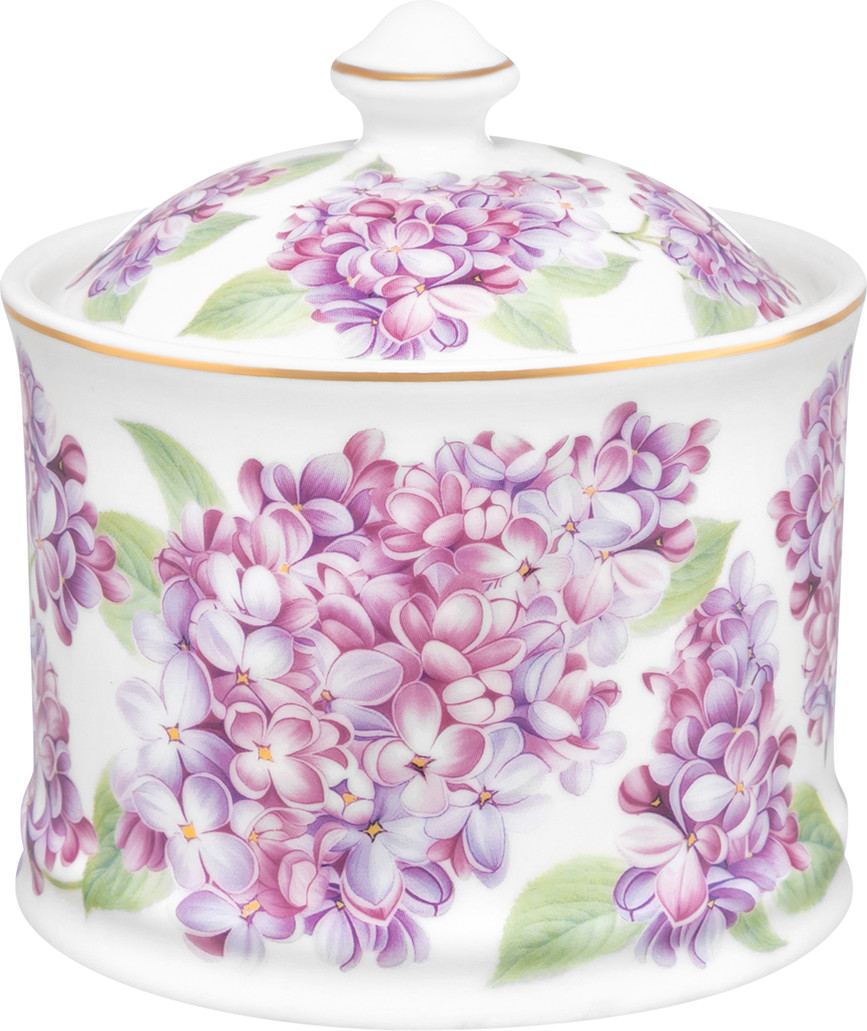 Сахарница Elan Gallery Сирень New Bone China / 420837