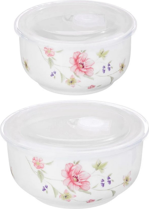 Набор салатников Elan Gallery Диана New Bone China / 740561 — фото 3