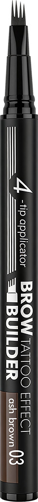 Фломастер для бровей LUXVISAGE Brow Builder Tattoo Effect тон 03 (0.5мл)