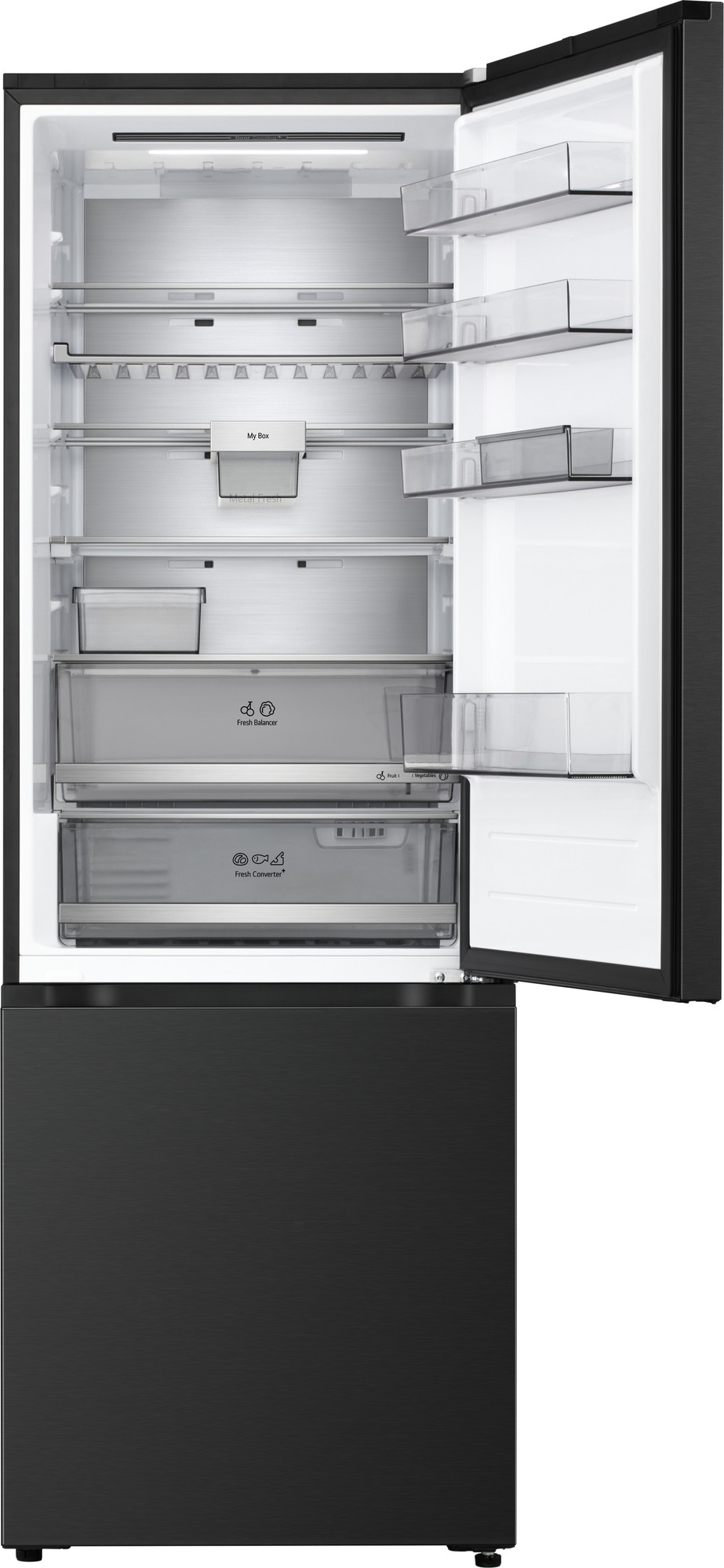 Холодильник с морозильником LG GC-B640FTKM — фото 4