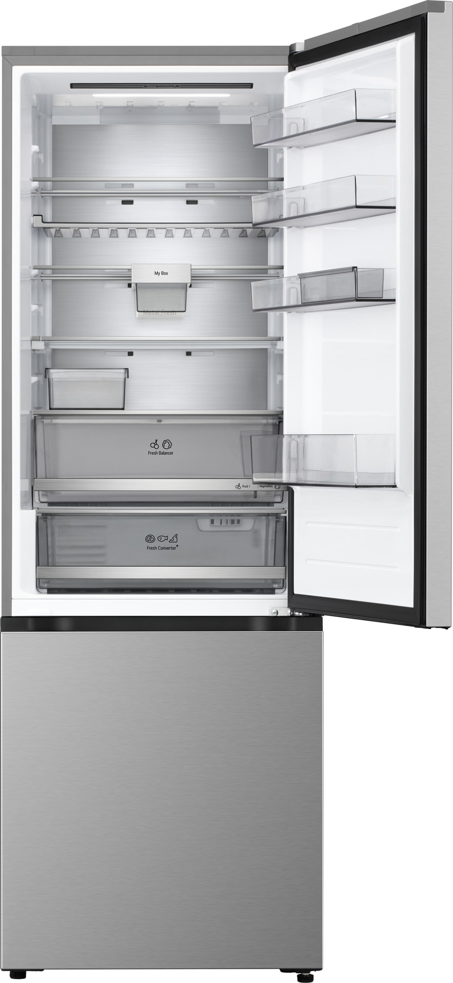 Холодильник с морозильником LG GC-B640FMKM — фото 4