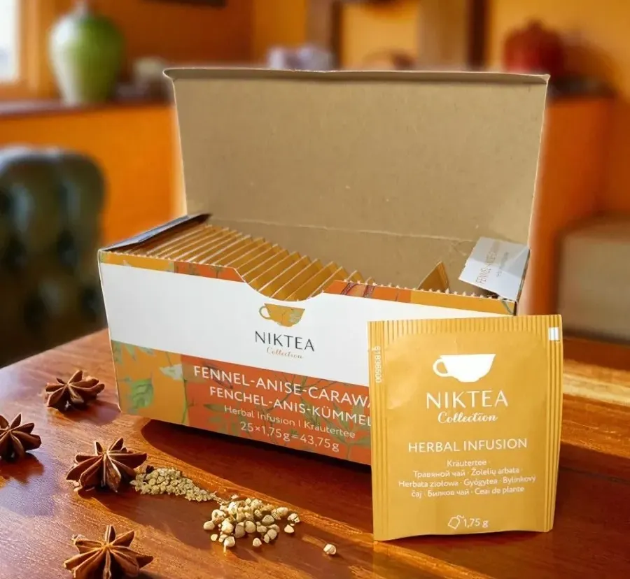 Чайный напиток Althaus Deli Packs NikTea Фенхель-Анис-Тмин (25x1.75г) — фото 2