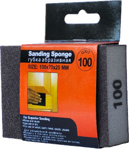 Губка абразивная Firsttool 100 прямоугольная 100x70x25мм / F060184