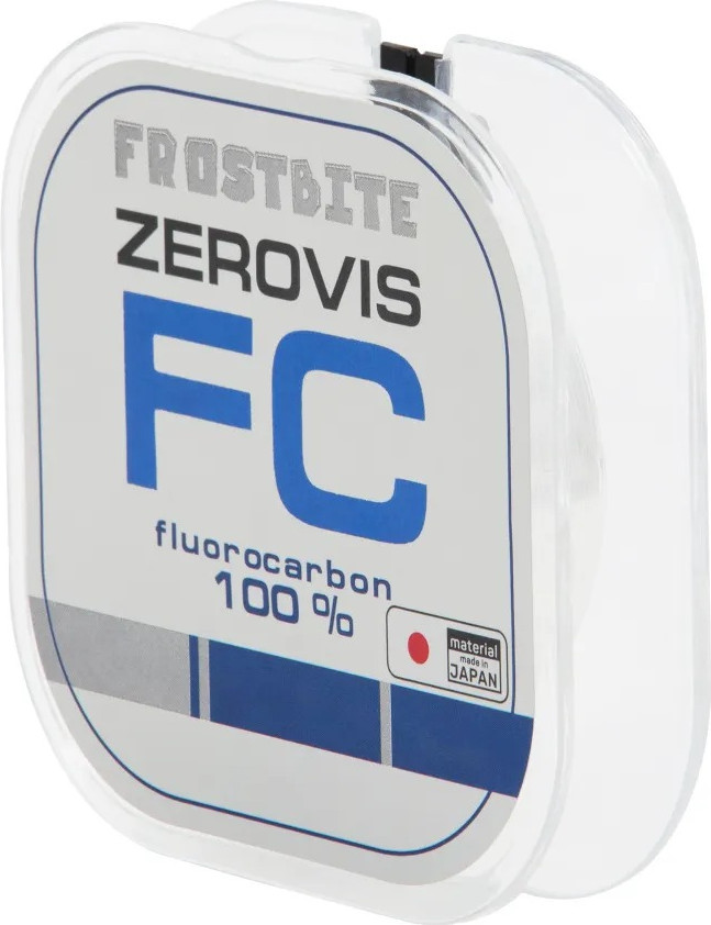 Леска флюорокарбоновая Frostbite ZeroVis FC 1.2 d-0.185мм test-2.70кг / NFB-ZVFC30-1.2 (30м, прозрачный)