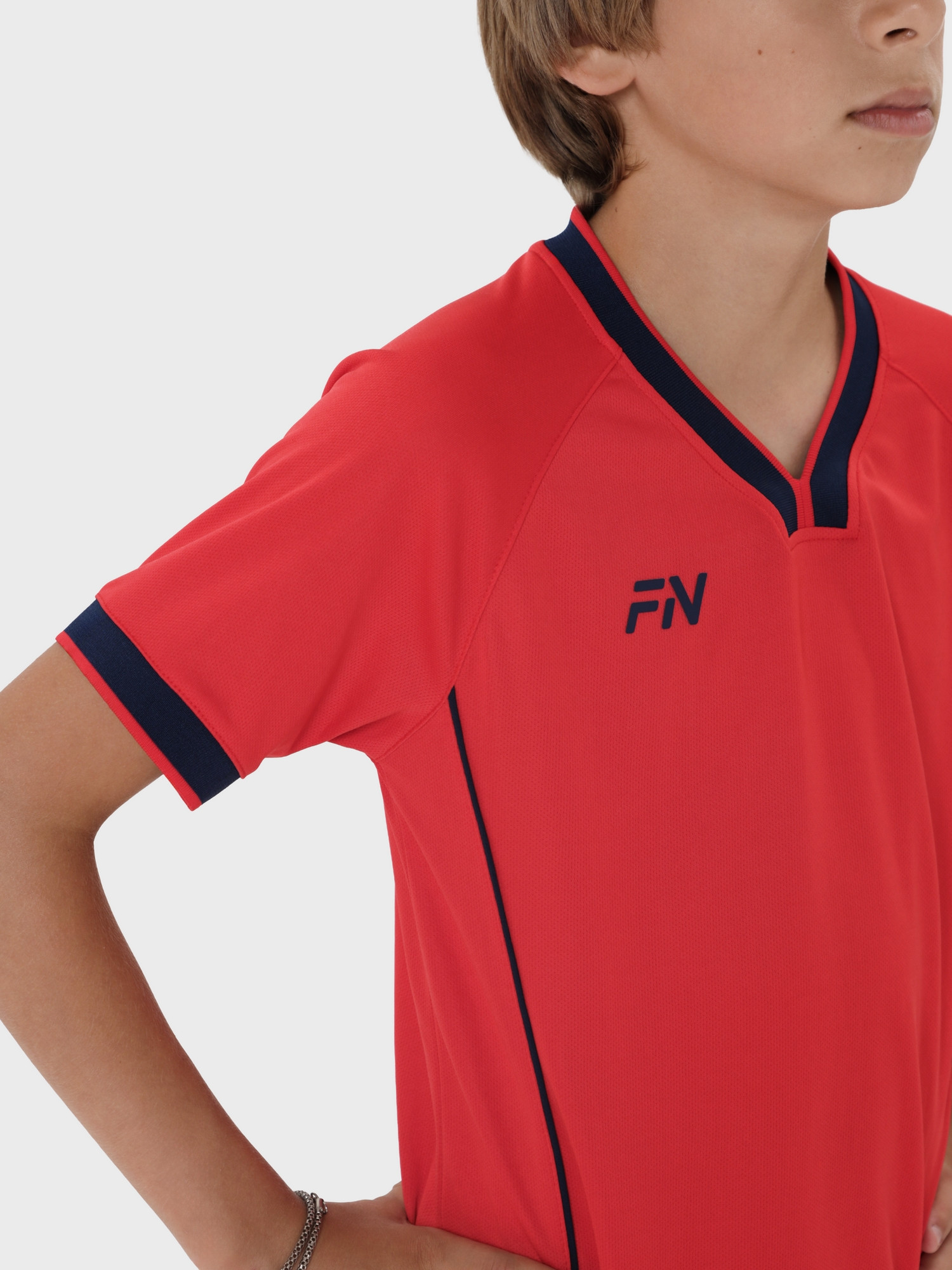 Футбольная форма FN El Clasico Kid / KFN4261020-612 (р.140, красный/синий) — фото 4