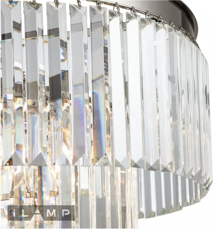 Люстра ILamp Triumph 7383/8P Nickel — фото 3