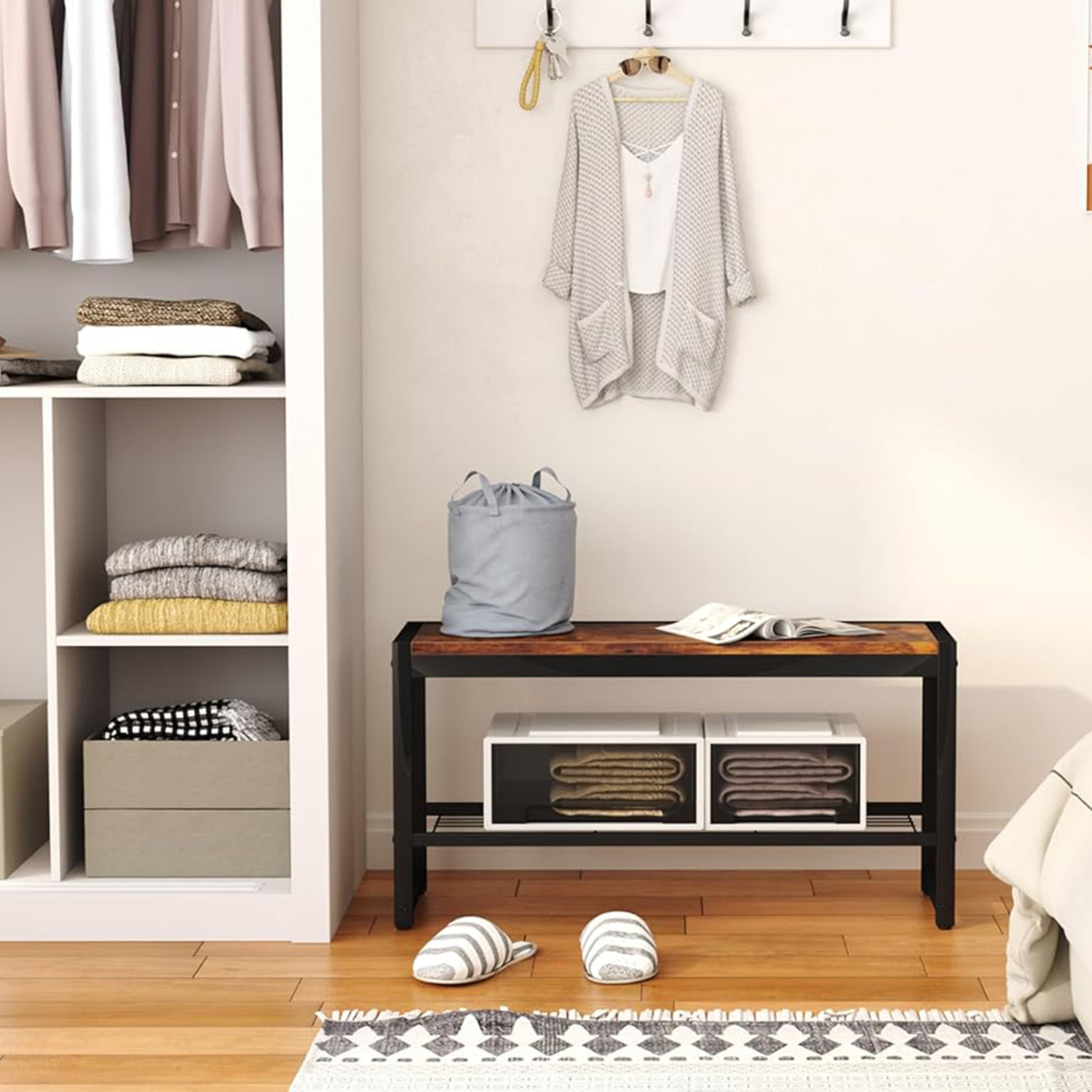 Полка для обуви Merry Bear Home Decor Лофт MX-XD572 — фото 3
