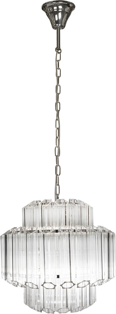 Люстра ILamp Destiny MD0267-4A Chrome+Clear