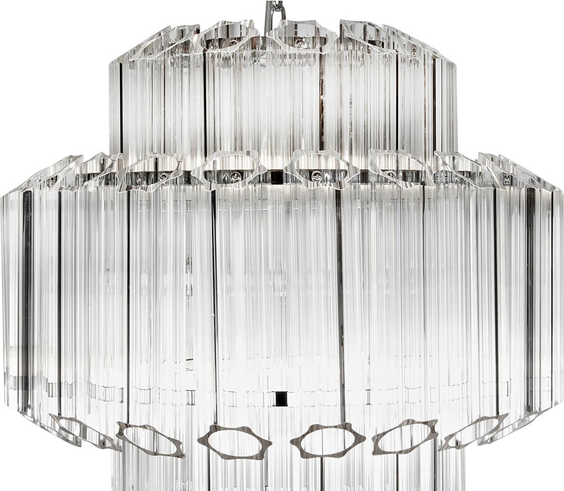 Люстра ILamp Destiny MD0267-4A Chrome+Clear — фото 2