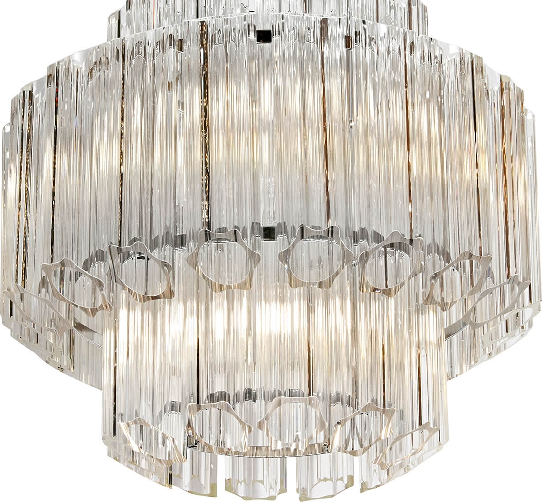 Люстра ILamp Destiny MD0267-4A Chrome+Clear — фото 3
