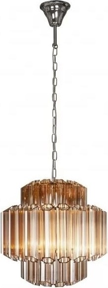 Люстра ILamp Destiny MD0267-4B Chrome+Brown