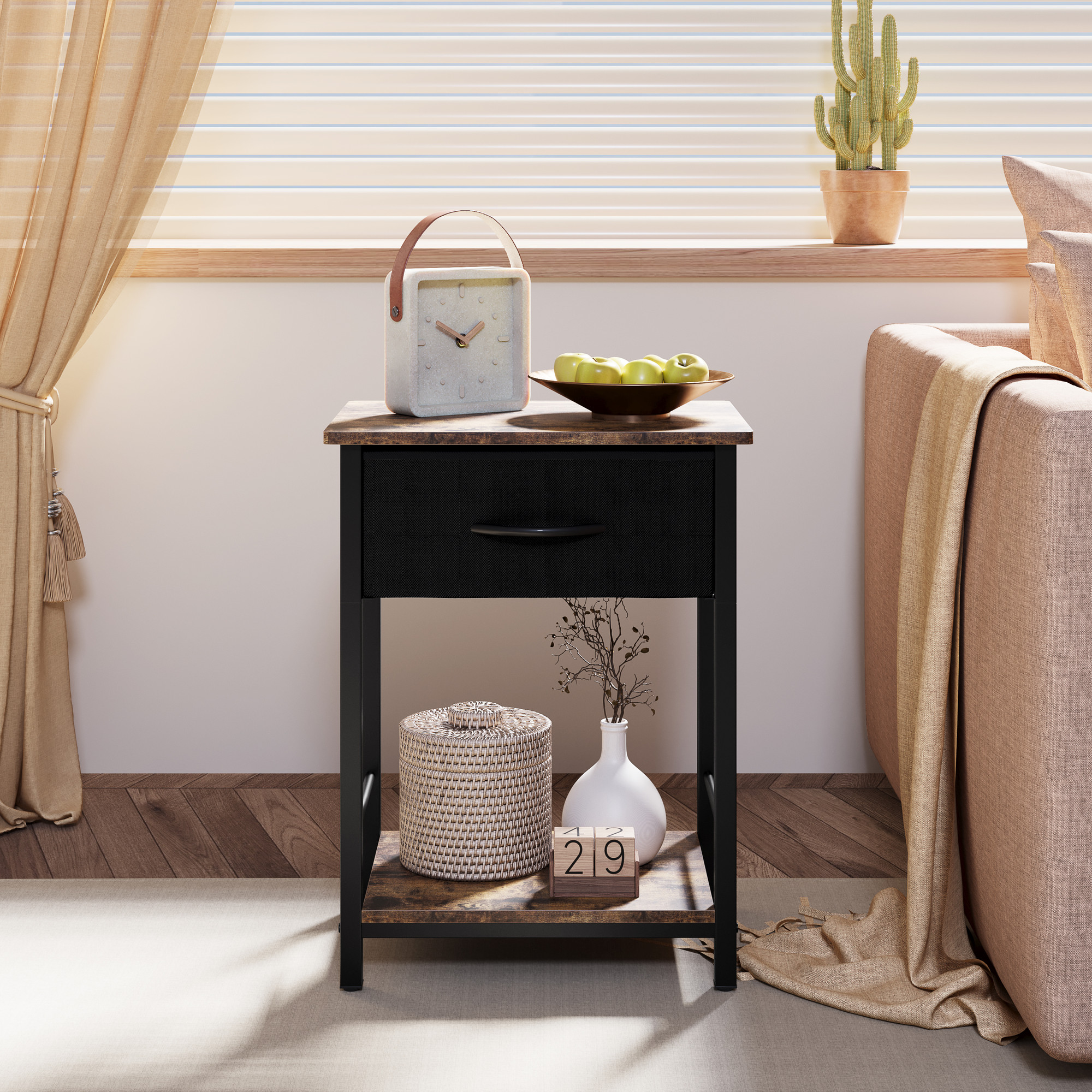 Прикроватная тумба Merry Bear Home Decor Норд MX-VB-11-2ET — фото 4