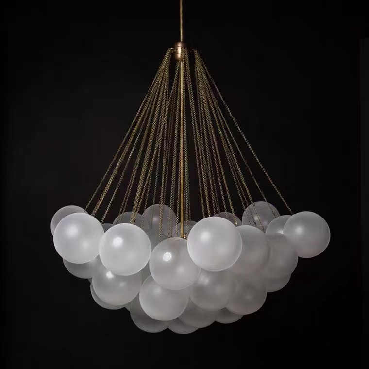 Люстра ILamp Globe 10099P/3-D800 Gold&White