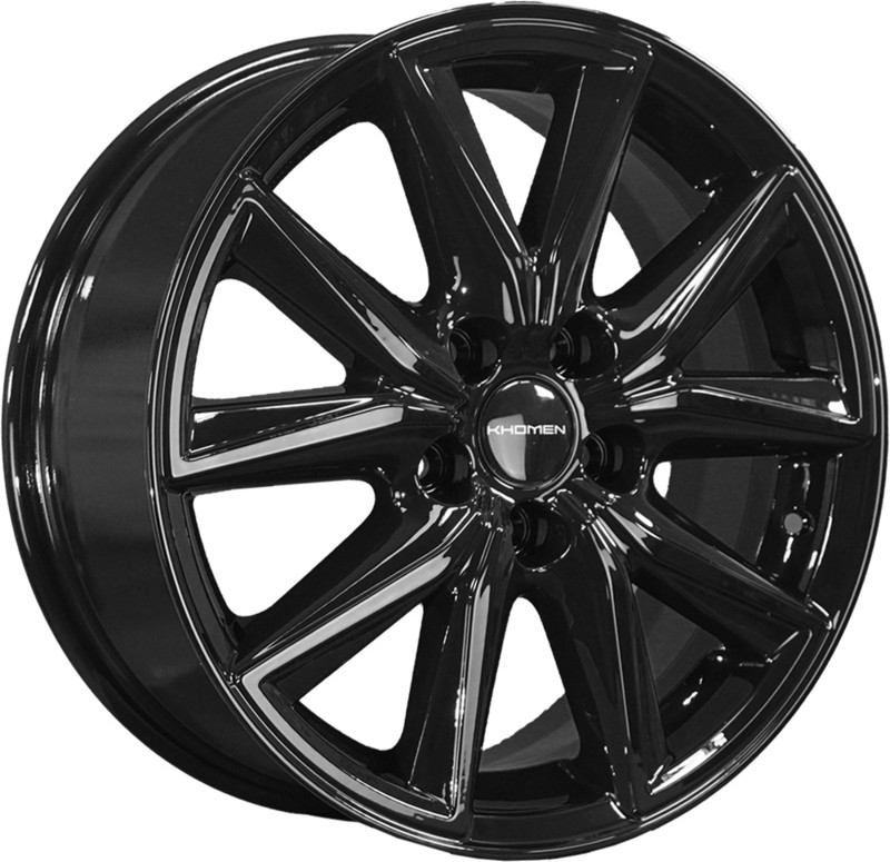 Литой диск Khomen KHW1706 Changan CS35/CS35 Pro17x7" 5x110мм DIA 63.3мм ET 46мм (Black)
