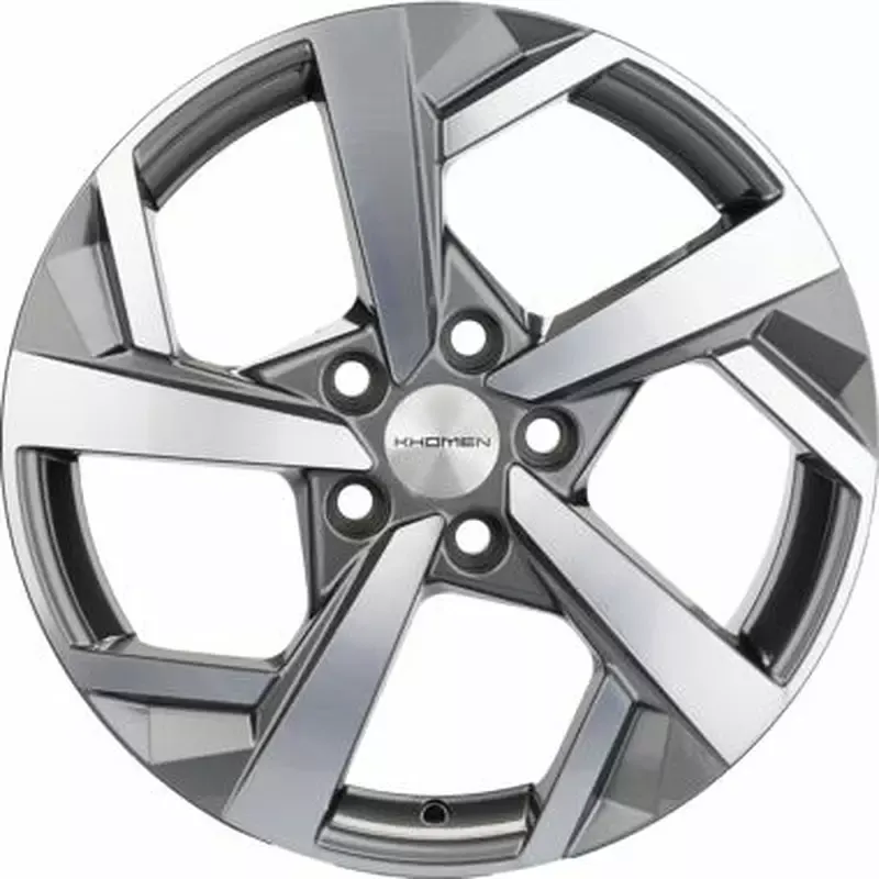 Литой диск Khomen KHW1712 CX-5/i40/X-Trail 17x7" 5x114.3мм DIA 67.1мм ET 45мм (Gray FP)