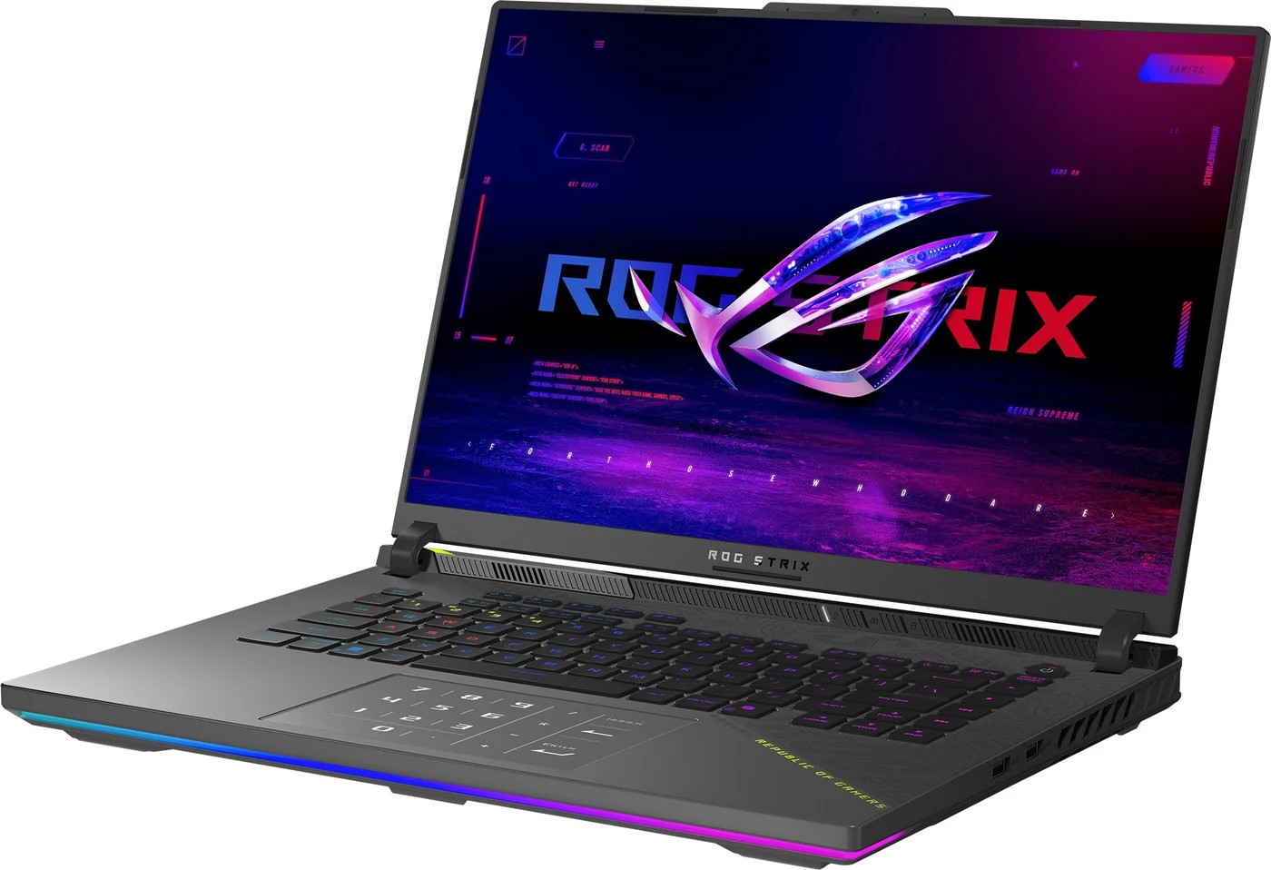 Игровой ноутбук Asus Rog Strix G16 G614PR-RV007 90NR0NJ7-M00080 без ОС (Eclipse Gray) — фото 4
