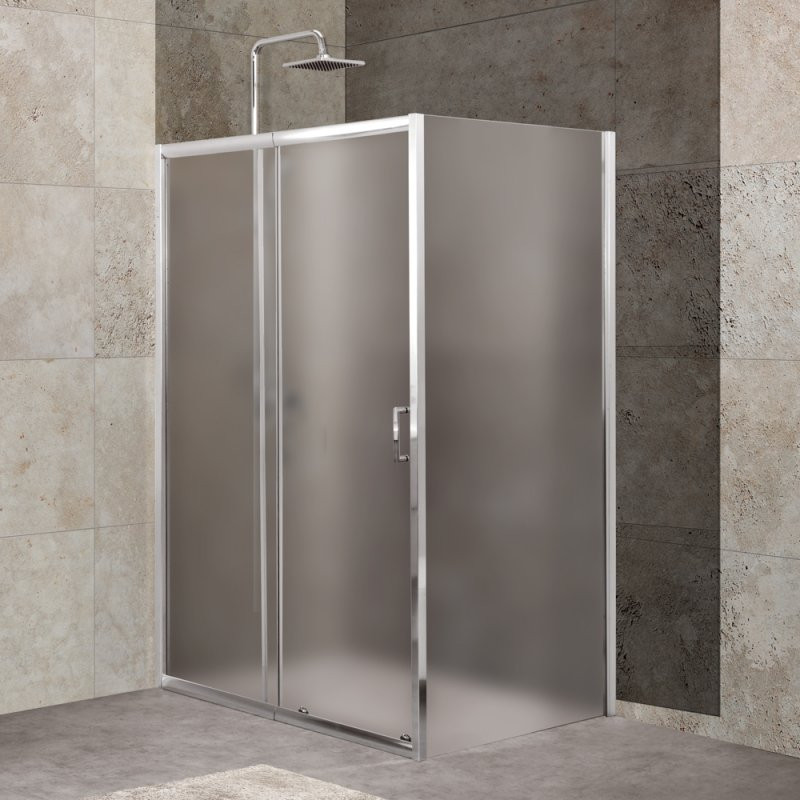 Душевой уголок BelBagno UNIQUE-2-AH-1-110/125-100-P-Cr