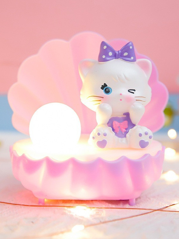 Ночник ILikeGift Shell kitty / 991-9-B — фото 3