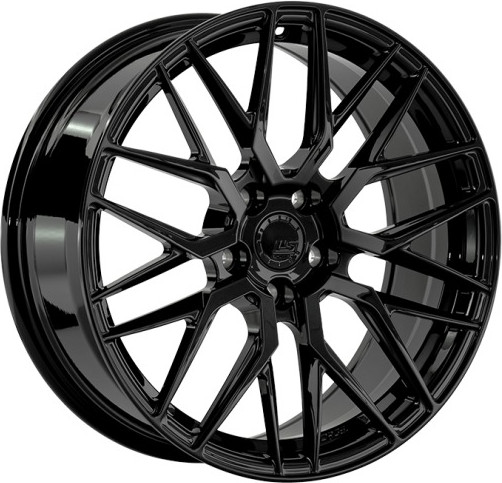 Литой диск LS wheels Forged FG04Y 18x8" 5x112мм DIA 66.6мм ET 38мм BK