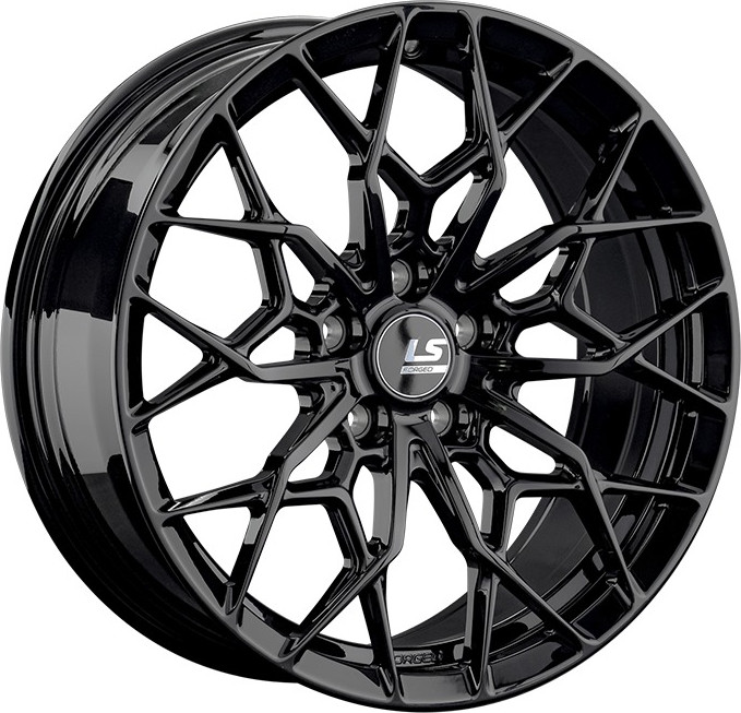 Литой диск LS wheels Forged FG29 18x8" 5x112мм DIA 66.6мм ET 38мм BK