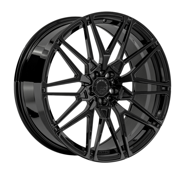 Литой диск LS wheels Forged FG54 22x9.5" 5x112мм DIA 66.6мм ET 35мм BK