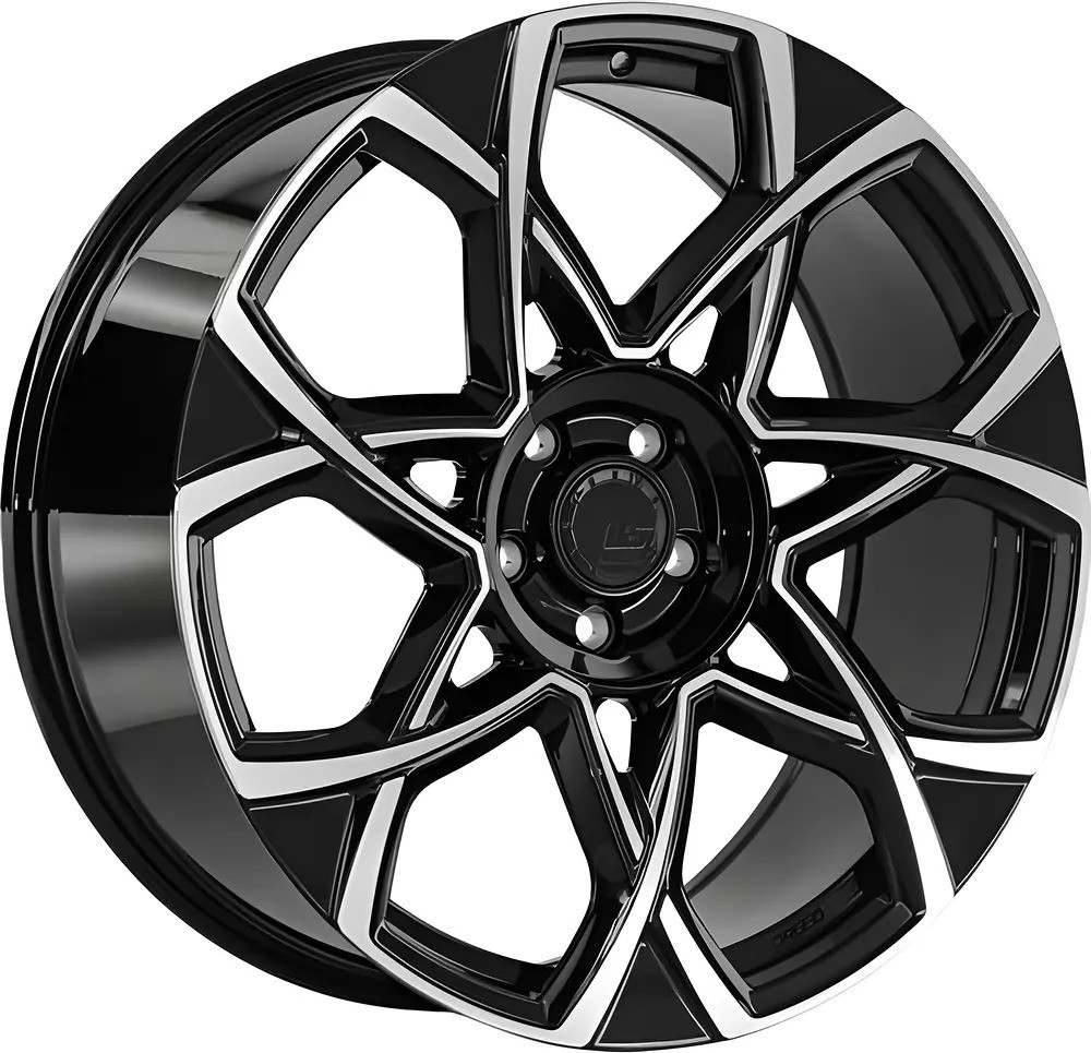 Литой диск LS wheels Forged FG59 22x9.5" 5x120мм DIA 62.6мм ET 40мм BKF