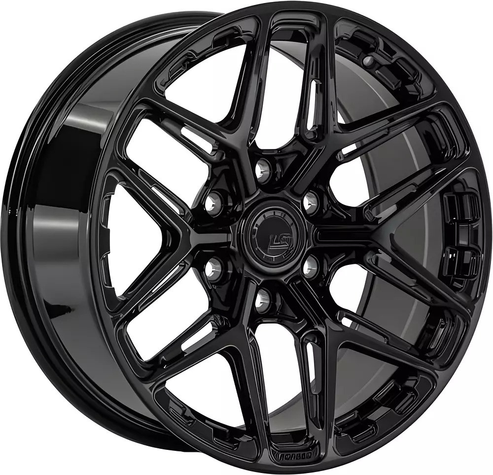 Литой диск LS wheels Forged FG53 22x9" 6x139.7мм DIA 100.1мм ET 45мм BK