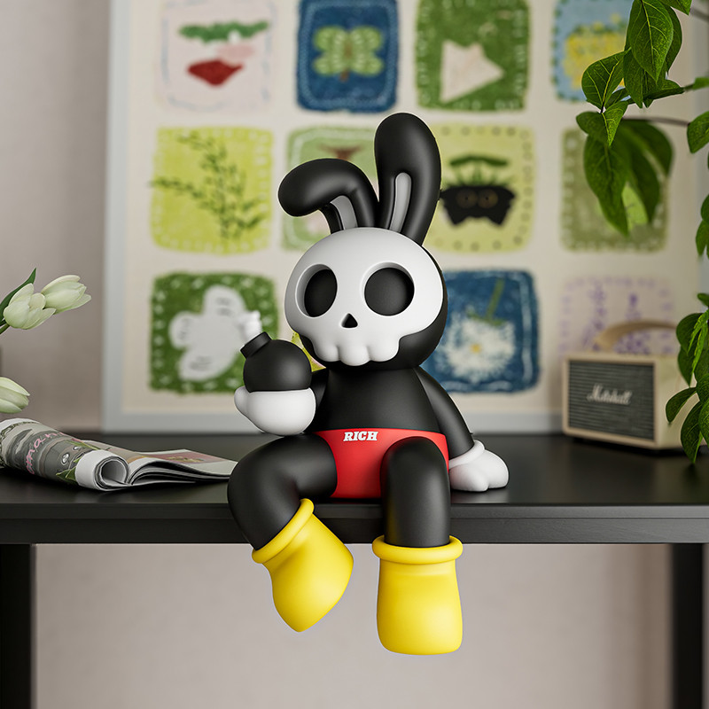 Статуэтка Merry Bear Home Decor Skelanimals Кролик / 20171314 — фото 3