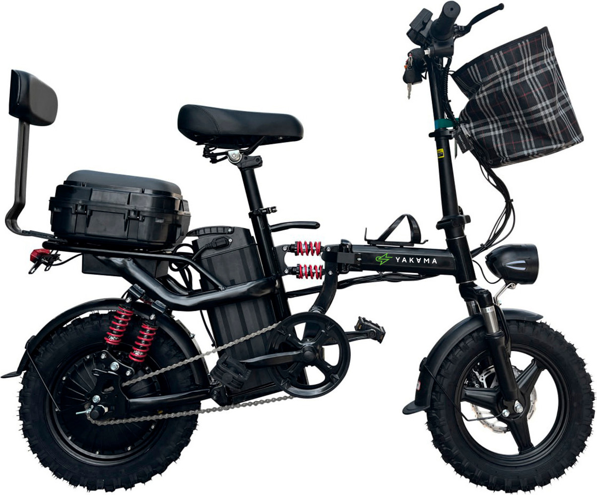 Электровелосипед Yakama R5 (черный)