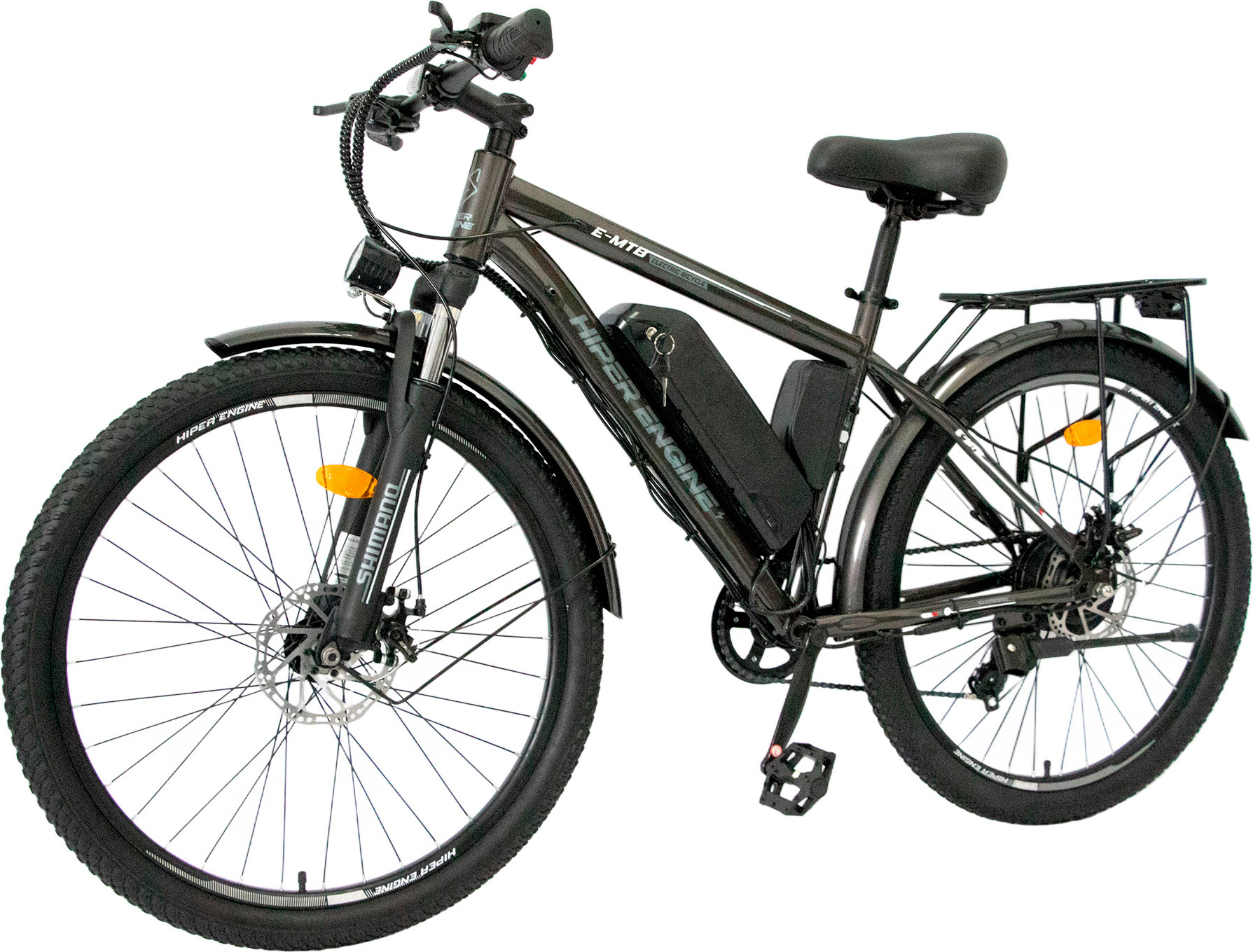 Электровелосипед HIPER Engine Mtb S3 (27.5, графит) — фото 3