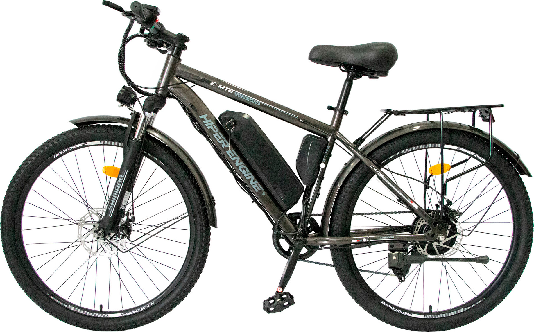 Электровелосипед HIPER Engine Mtb S3 (27.5, графит) — фото 2