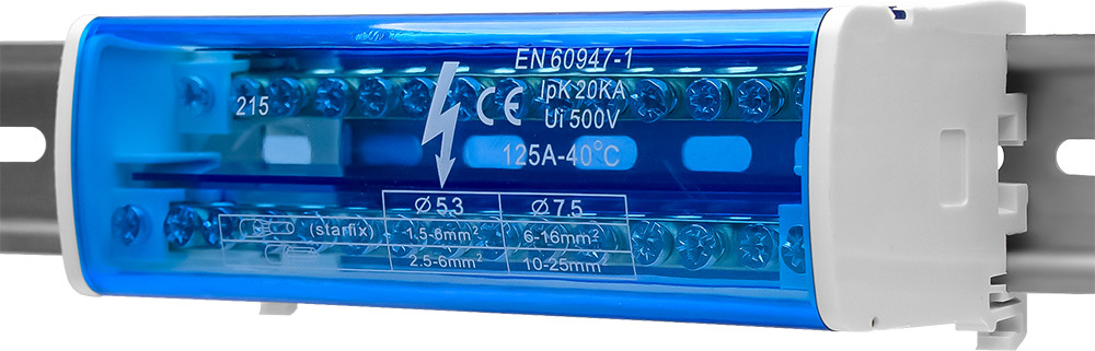 Шина нулевая в корпусе ETP ШК 215