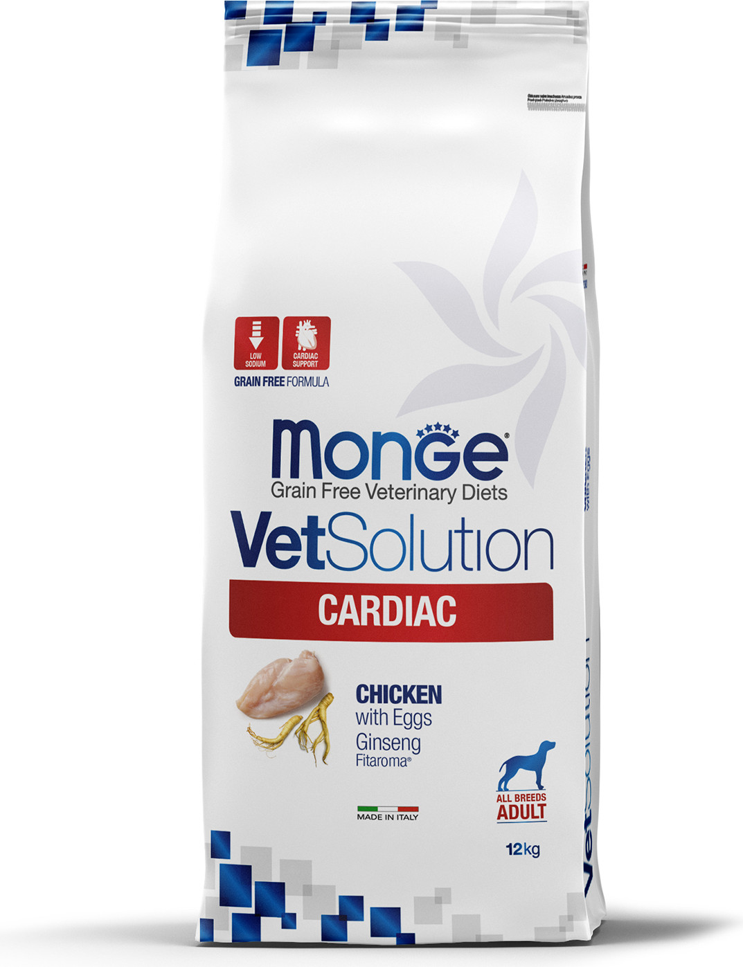 Сухой ветеринарный корм для собак Monge VetSolution Dog Cardiac (12кг) — фото 3