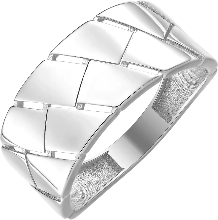 Кольцо из серебра 7 КАРАТ П1207-035С (р.19)