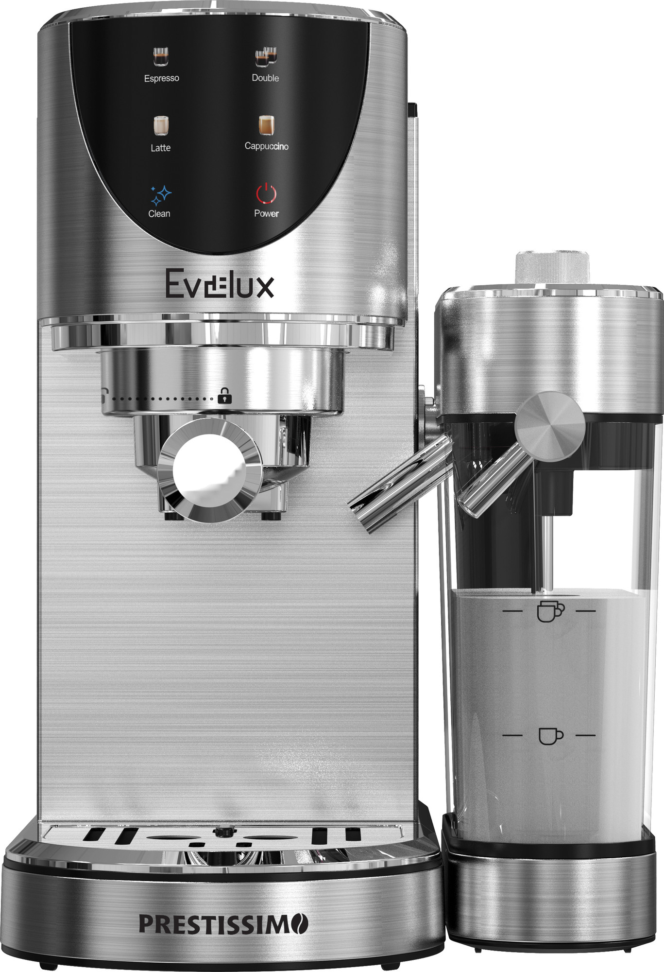 Кофеварка эспрессо Evelux ECM 1011 T Prestissimo — фото 2