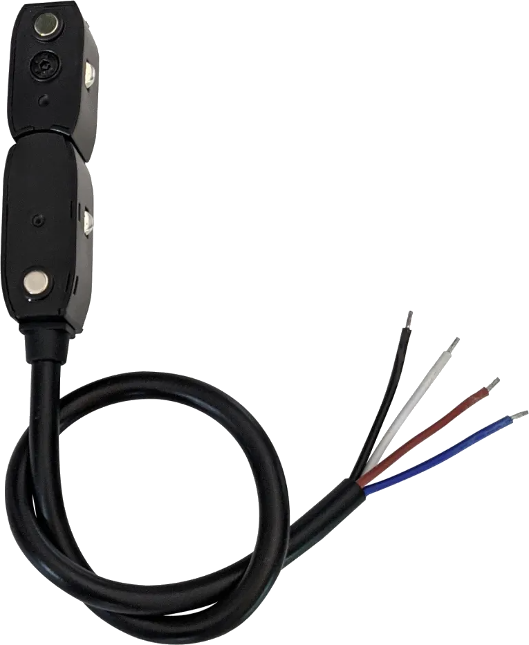 Ввод питания для шинопровода ILedex Technical Vision Power Inn 4822-R-BK