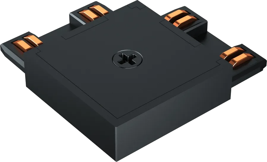 Коннектор для шинопровода ILedex Technical Vision Power Connect 4825-L-TYPE-BK