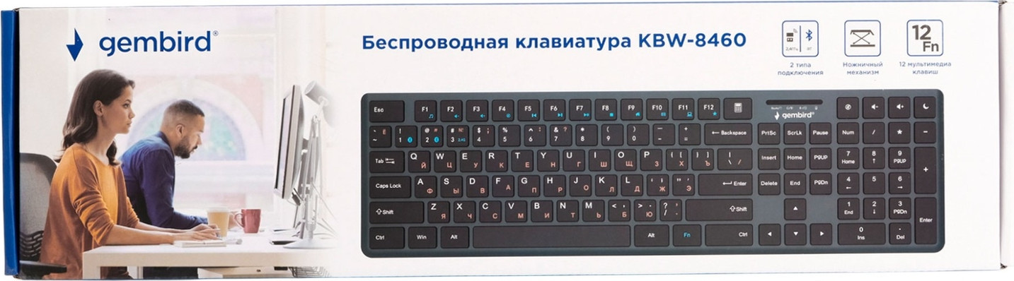 Клавиатура Gembird/Cablexpert KBW-8460 — фото 5
